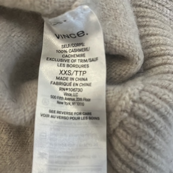 Vince Cashmere Sweater - Picture 2 of 2
